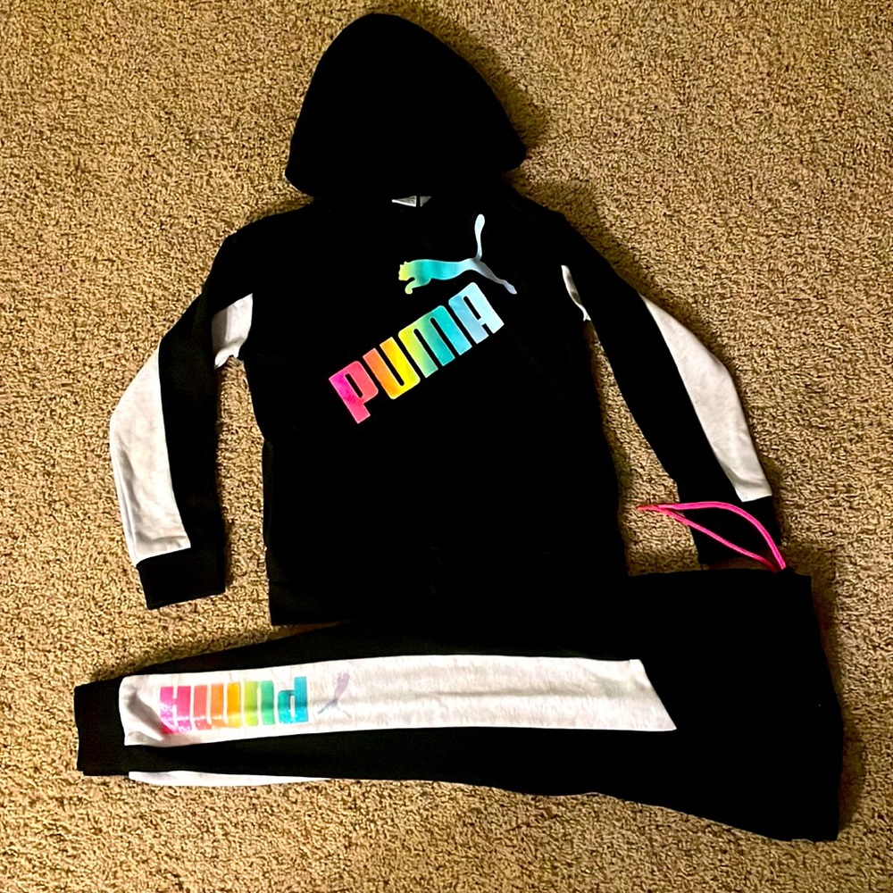 PUMA GIRLS SWEATSUIT